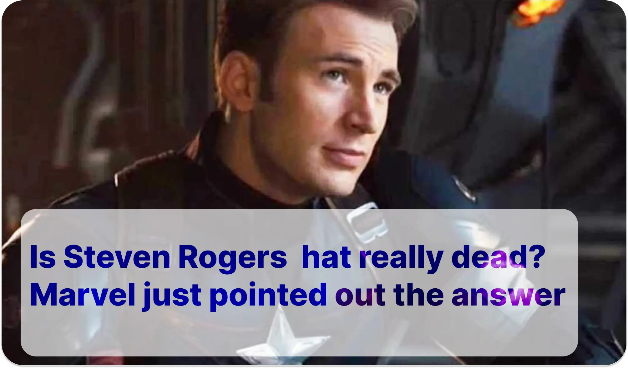 Is Steven Rogers hat really dead? Marvel just pointed out the answer